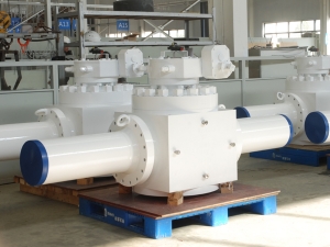 API 6D Forged top entry trunnion mounted ball valve